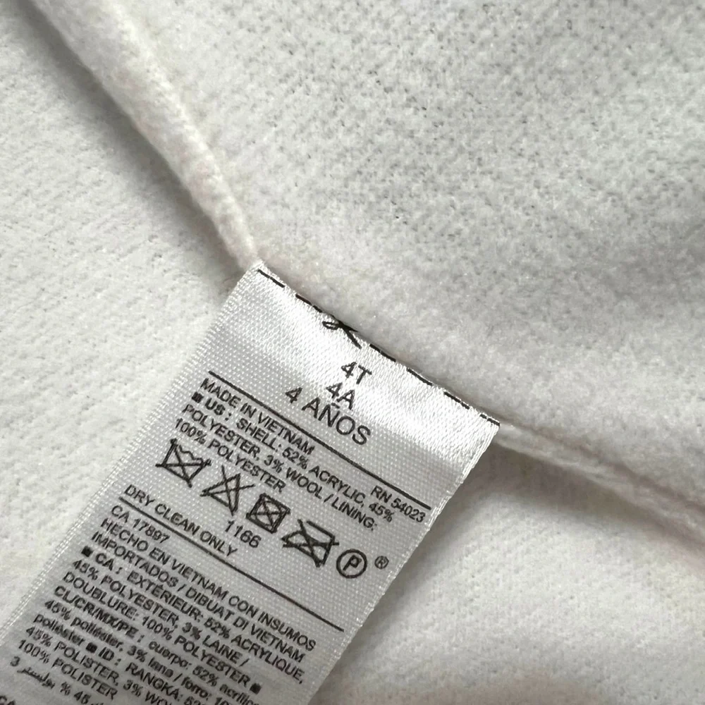 Old Navy 4T Grey Hooded Jacket Coat